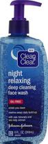 Sabonete facial Clean & Clear Night Relaxing Deep Cleaning 240mL Sabonete facial Clean & Clear Night Relaxing Deep Cleaning 240mL