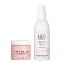 Sabonete facial cremoso de colágeno Skincare Pacifica Beauty e creme facial de recuperação noturna