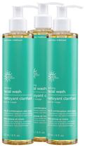Sabonete facial Earth Science Gentle Clarifying Oley Skin 240 ml, pacote com 3 unidades