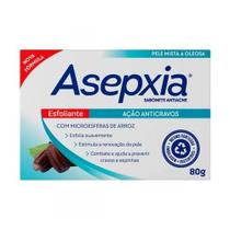 Sabonete Facial Em Barra Esfoliante Antiacne 80g - Asepxia Sabonete Facial Em Barra Esfoliante Antiacne 80g - Asepxia