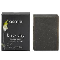 Sabonete facial em barra Osmia Natural Black Clay Clean Beauty 64g Sabonete facial em barra Osmia Natural Black Clay Clean Beauty 64g