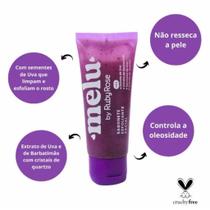 Sabonete Facial Esfoliante Melu Ruby Rose