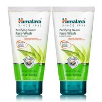 Sabonete facial Himalaya Purifying Neem Normal-Oly Skin 150 ml (pacote com 2 unidades)