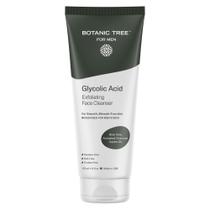 Sabonete facial masculino Botanic Tree com ácido glicólico e carvão vegetal 180 ml
