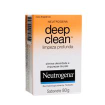 Sabonete Facial Neutrogena Deep Clean Limpeza Profunda 80g