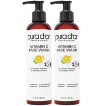 Sabonete facial PURA D'OR Antioxidante com Vitamina C 480 mL (2x240 mL)