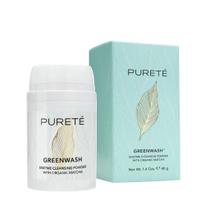 Sabonete facial Pureté Greenwash Enzyme Powder com Matcha e Papaína