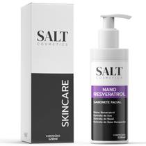 Sabonete Facial Regenerador com Nano Resveratrol + Extrato de Uva, Rosa Mosqueta e Roma - Salt Cosmetics