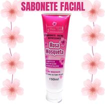 Sabonete Facial Rosa Mosqueta Mato Verde Pré Maquiagem 150mL