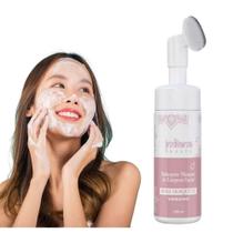 Sabonete Facial Rosa Mosqueta Mousse De Limpeza Vegano 150ml