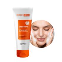 Sabonete Facial Vitamina C Anti Idade 100ml Dermachem