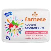Sabonete Farnese Desodorante Framboesa Baunilha 85g