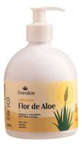 Sabonete Flor Natural Vegano Açafrão Aquiléia 480ml Livealoe