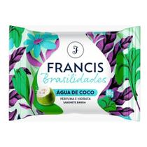 Sabonete Francis Brasilidades Água de Coco Perfuma e Hidrata 80g