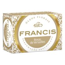 Sabonete Francis Classico Rosa Branca e Patchouli, Barra Com 90G