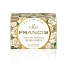 Sabonete Francis Clássico Rosas de Versailles Barra 90G - Legrand