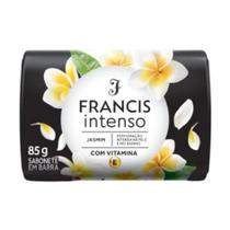 Sabonete Francis Intenso Branco Jasmin 85g - Embalagem com 12 Unidades Sabonete Francis Intenso Branco Jasmin 85g - Embalagem com 12 Unidades