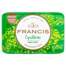 Sabonete Francis Intenso Erva-Doce 85g - Embalagem com 12 Unidades