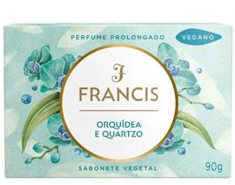 Sabonete Francis Orquídea e Quartzo Azul 90G Sabonete Francis Orquídea e Quartzo Azul 90G