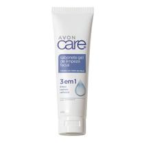 Sabonete Gel de Limpeza Facial Avon Care 3 Em 1 Todos os Tipos de Pele 100g