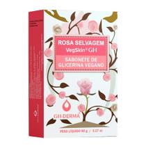 Sabonete GH Glicerina Vegano com Óleos e Rosa Selvagem 90g