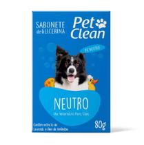 Sabonete Glicerina Pet Clean PetClean Pet Cães Cachorro Gato