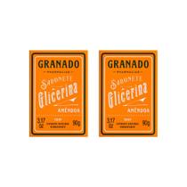 Sabonete Granado 90g Glicerina Amendoa-Kit C/2un