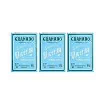 Sabonete Granado 90G Glicerina Tradicional-Kit C/3Un