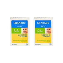 Sabonete Granado Baby 90g Glicerina Tradicional-Kit C/2un