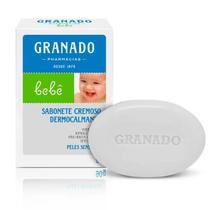 Sabonete Granado Bebê Dermocalmante Cremoso em Barra com 90g