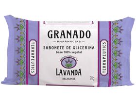 Sabonete Granado Terrapeutics Lavanda em Barra com 90g Sabonete Granado Terrapeutics Lavanda em Barra com 90g
