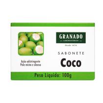 Sabonete Granado Tratamento Coco Controle Oleosidade 100g