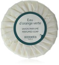 Sabonete Hermes Eau d'Orange Verte plissado 50g - Conjunto de 6