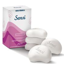 Sabonete Hidratante em Barra Leite de Amêndoas Sensi Jequiti Referência Sabonete Hidratante em Barra Leite de Amêndoas Sensi Jequiti Referência
