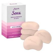 Sabonete Hidratante Em Barra Leite De Amêndoas Sensi Jequiti