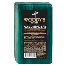 Sabonete hidratante em barra Woody's 3 em 1 para homens 240 mL com hortelã Sabonete hidratante em barra Woody's 3 em 1 para homens 240 mL com hortelã