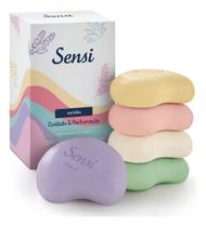 Sabonete Hidratante Sortido Cuidado Perfumação Jequiti 5x80g