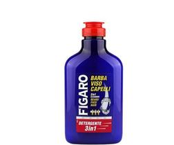 Sabonete Higienizante 3 In 1 Para Barba Rosto E Cabelo 250Ml - Figaro Sabonete Higienizante 3 In 1 Para Barba Rosto E Cabelo 250Ml - Figaro