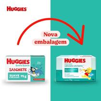 Sabonete Infantil em Barra Huggies Extra Suave 75g