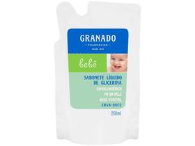 Sabonete Infantil Líquido Granado Bebê - Erva Doce Refil 250ml