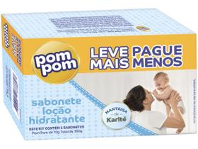 Sabonete Infantil Pom Pom Hidratante 70gr