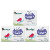 Sabonete Infantil Refrescante Himalaya 125 g, Kit com 3 Sabonete Infantil Refrescante Himalaya 125 g, Kit com 3