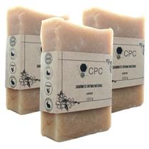 Sabonete Íntimo Artesanal de Coco 110g Kit com 3 - CPC CASA PET CLEAN
