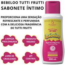 Sabonete Íntimo Bebeloo Com Aroma De Tutti Frutti Delicioso!