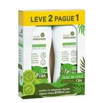 Sabonete Intimo Cia da Natureza de 210ml Kit Oleo Coco Com 03 UN