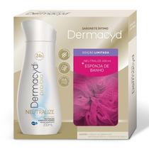 Sabonete Íntimo Dermacyd Pro-Bio Neutralize 200ml + Esponja de Banho Sabonete Íntimo Dermacyd Pro-Bio Neutralize 200ml + Esponja de Banho
