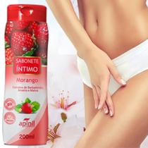 Sabonete Íntimo Feminino Refrescante Morango Apinil