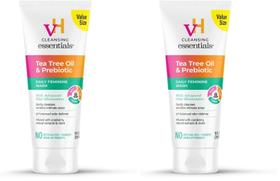 Sabonete Íntimo Feminino vH essentials 296 ml Óleo de Tea Tree Kit com 2