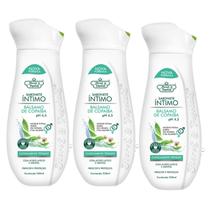 Sabonete Íntimo Flores e Vegetais Bálsamo Copaíba 250ml 3un
