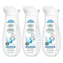 Sabonete Íntimo Flores e Vegetais Neutro 250ml 3un